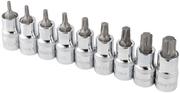 Набір біт Intertool STORM TORX 1/2 "T20-T60, 55 мм" S2 (ET-8400)