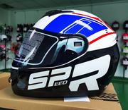 Мотошолом Forte 902 біло-синій, розмір XL (111322)