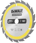 Диск пильний DeWALT CONSTRUCTION DT1933, 165х20 мм, 18z