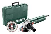 Кутова шліфувальна машина Metabo W 1100-125 + набір (603614510)