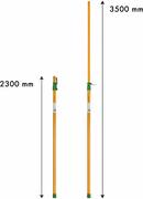 Ручка телескопічна Gruntek 2300-3500 мм (295205057)