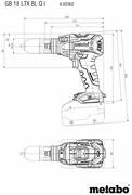 Акумуляторний шуруповерт Metabo GB18LTXBLQI (602362850)