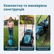 Електрична газонокосарка KS 32LM12-BL