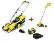 Акумуляторна газонокосарка Karcher LMO 18-33+LTR 18-25+Starter kit 18 (9.612-112.0)