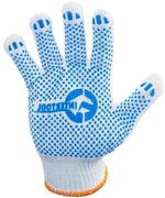 Рукавички Intertool ПВХ 70/30 білі (SP-0130)
