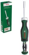 Викрутка з тріскачкою та 12 бітами Bosch (1600A02BX2)
