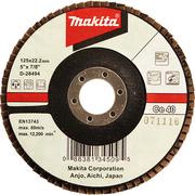 Пелюстковий шліфувальний диск Makita 115х22.23 Ce40 плоский (D-28450)