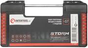 Набір отверточних насадок і головок з трещеткой Intertool STORM 57 од (VT-3657)