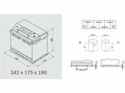 Акумулятор Bosch S5 005 (0092S50050)