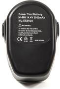 Акумулятор PowerPlant для шурупокрутів та електроінструментів DeWALT GD-DE-14, 14.4 V, 3 Ah, NIMH (TB920594)