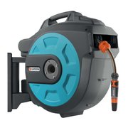 Котушка зі шлангом Gardena 25 Roll-Up Automatic настінна (08023-20)