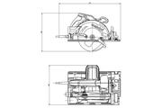 Дискова пилка Metabo KS 55 FS Set (+ FS 160) (691064000)