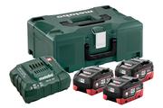 Базовий комплект Metabo Li-HD 18 В 5.5 Ач 3 шт + ASC 30-36 В в кейсі MetaLoc (685069000)