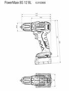 Акумуляторний шурупокрут Metabo PowerMaxx BS 12 BL LiHD 2x4.0 Ah (601038800)