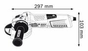 Кутова шліфмашина Bosch GWS 12-125 CI в коробці (0601793002)