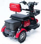 Акумуляторний трицикл Forte Family-P600 (червоний) (145226)