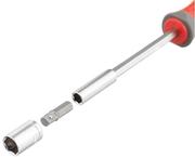 Викрутка Intertool з комплектом насадок 16 од (VT-3345)