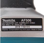 Цвяхозабивний пневматичний пістолет Makita AF506