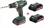 Акумуляторний шурупокрут Metabo BS 18 (Li 3x2,0 Ah) (602116970)
