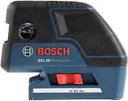 Комбі-лазер (лінійний + точковий) Bosch GCL 25 + BM1 (0601066B03)