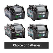 Акумуляторний кущоріз Makita XGT 40 V Max, 600 мм, акумулятор 2.5Аг 2шт, зарядний пристрій (UH004GD201)