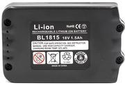 Акумулятор PowerPlant для шурупокрутів та електроінструментів MAKITA 18 V, 1.5 Ah, Li-ion (TB920648)
