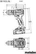 Акумуляторний дриль-шурупокрут Metabo BS 18 L (614051500)