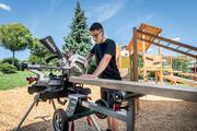Акумуляторна торцювальна пила Metabo KGS 18 LTX BL 305, без АКБ та ЗП (614305850)