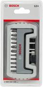 Набір біт Bosch Extra Hard 12 шт. PH / PZ / T / S + швидкозмінний держатель (2608522130)