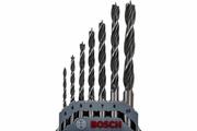 Набір свердел по дереву Bosch X-Pro Line 3-10 мм, 7 шт. (2607017034)