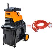 Садовий подрібнювач GTM MS2800/45 KIT + подовжувач 10м (MS2800/45_KIT+ext.cord) 83872