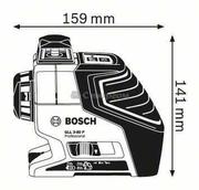 Лінійні лазери (будівник площин) Bosch GLL 3-80 P + BM1 в L-Boxx (0601063309)