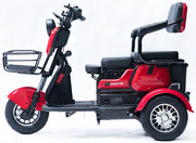 Акумуляторний трицикл Forte Family-P600 (червоний) (145226)