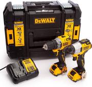 Набір з 2-ух інструментів DeWALT DCK2110L2T