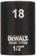 Головка торцева ударна DeWALT "IMPACT", 1/2 "х18 мм (DT7536)
