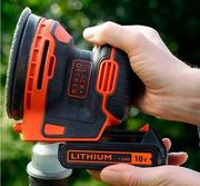 Акумуляторна кутова шліфувальна машина Black   Decker BDCROS18-QW