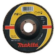 Пелюстковий шліфувальний диск Makita 115х22.23 К80 цирконій (P-65470)
