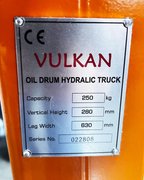 Гідравлічна рокла Vulkan SYP-Y 55 для бочок 92011