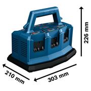 Зарядний пристрій Bosch GAL 18V6-80 PROFESSIONAL (1600A01U9L)
