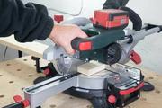 Акумуляторна пила торцювальна Metabo KGS 18 LTX 216 (619001850) (без акумулятора і ЗП)
