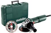 Кутова шліфувальна машина Metabo W 750-125 Set (603605690)