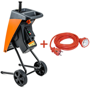 Садовий подрібнювач GTM DS2500/40 KIT + подовжувач 10 м (83870)