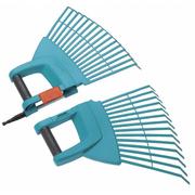 Граблі Gardena Combisystem пластикові віялові XXL складні 2-в-1 (03107-20.000.00)