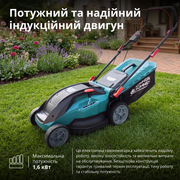 Електрична газонокосарка KS 38LM16-BL