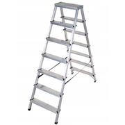Двухсторонняя алюминиевая стремянка VIRASTAR Step Stool 2x7 ступеней, 125 кг DR125ALDD7