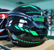 Мотошолом Forte 902 чорно-зелений, розмір L (107618)