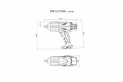 Гайкокрут Metabo SSW 18 LTX 600 2xLi-PowerExtreme 5.2Ач (602198650)