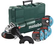 Кутова шліфувальна машина Metabo W 750-125 Set (603605680)