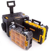 Комплект ящіків DeWALT 2 ящика + ящик-візок в системе TSTAK (DWST1-81049)