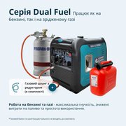 Інверторний газобензиновий генератор KS 5500iEG S
